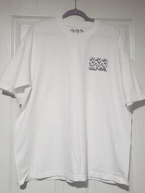 White Tee Half Evil Shirt